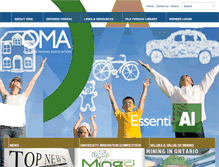 Tablet Screenshot of oma.on.ca